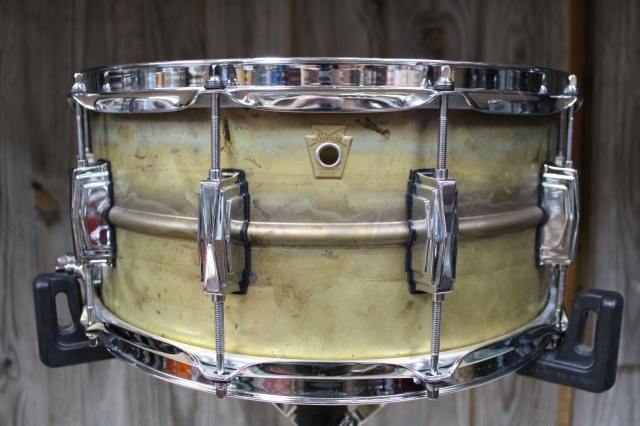 Ludwig Raw Brass 402 14x6.5 LB464R