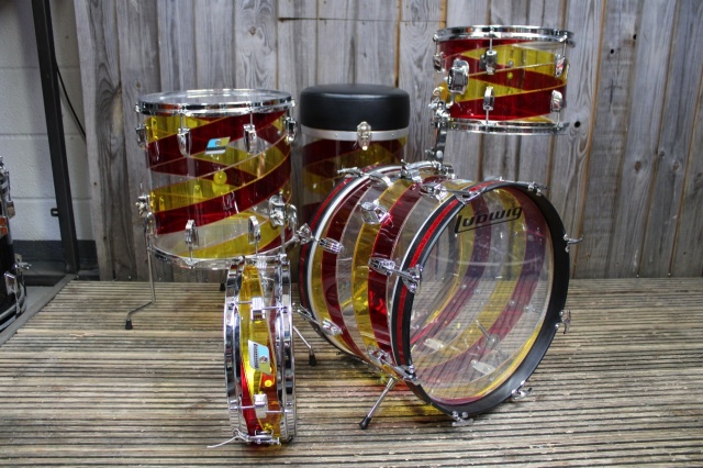 Ludwig Vistalite Pattern C Jazzette Outfit