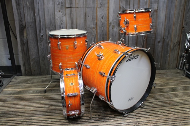 Ludwig 'Oct5 1967' Dowbeat Outfit in Mod Orange