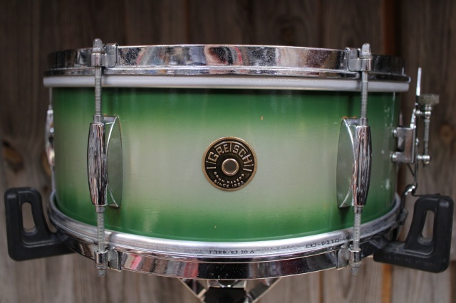 Gretsch Round Badge Dixieland Model in Green Cream Duco