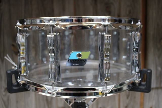 Ludwig Re-Issue Vistalite 14x6.5 Clear