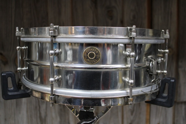 Ludwig and Ludwig 1930's Pioneer Nickel over Brass 14x5