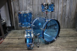 Ludwig 2014 Vistalite 'Downbeat' in Blue