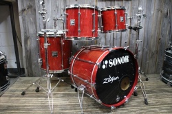 Sonor Hilite in Red Maple
