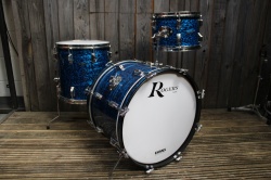Rogers mid 60's 'Buddy Rich' Headliner Outfit in Blue Onyx