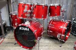 Tama 1986 Crestar in Candy Apple Red
