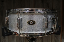 Slingerland late 50's 'Super Gene Krupa' Radio King in Silver Sparkle