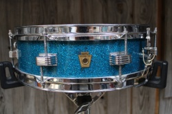 WFL 'Compacto' 14x4 Snare in Blue Flash