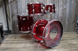 Ludwig 1977 Vistalite 'Big Beat' in Red